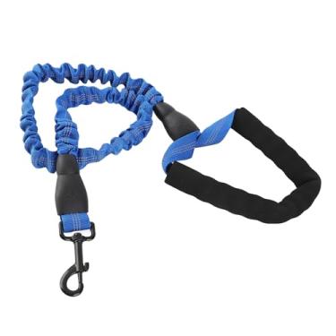 Imagem de YOUTHINK Hundeleine Strong Seil Elastic Training Treining Leash para Controle Confortável para Corrida, 3,28 Pés, Preto (Azul)