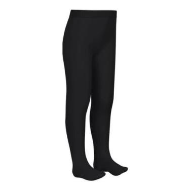 Imagem de Meia Calça Selene Classica Tradicional Fio 40 Infantil 9570, G, Preto