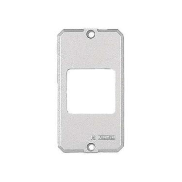 Imagem de Tampa Alumínio 3/4'' para 2 Postos Juntos - Linha Condulete Tramontina