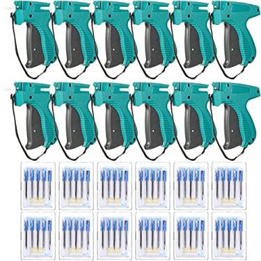 Imagem de Honoson Arma de etiquetagem para roupas de vestuário, etiqueta, fixador de etiquetas, máquina de etiquetagem com agulhas de aço, aplicações para boutique loja, consignação, garagem, quintal, varejo