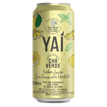 Imagem de Cha verde sabor limao siciliano com hortelã 290ml yai