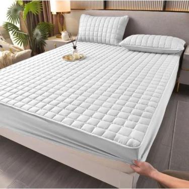 Imagem de Protetor Colchão Impermeável Capa Super King Size Box 2,03X1,93 - ARET