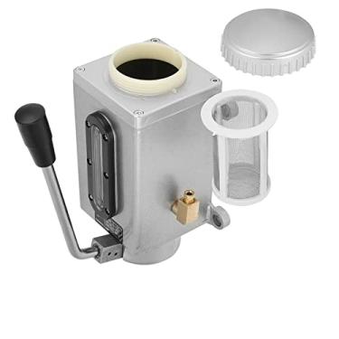 Imagem de FTVOGUE Bomba de óleo Manual Com Porta Dupla 500cc CNC para Perfuração, Corte, Moagem - Resistente à Corrosão - Juntas de para Evitar Vazamentos