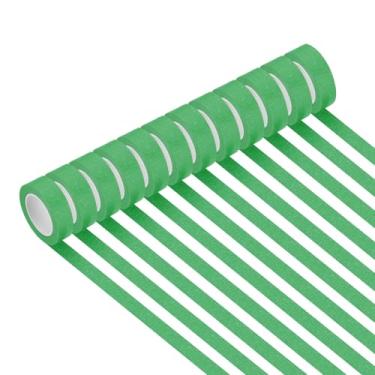 Imagem de PATIKIL Fita adesiva verde escura 2,5 cm x 14 m, 12 rolos com código de cores para pintura de parede e organização de laboratório de ciências