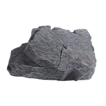 Imagem de Baoblaze Decoração de pedra artificial, decoração de paisagem com pedra falsa, textura de arenito, paisagem realista para parques, de quintal, 33 Cm X 22 Cm X 21 Cm