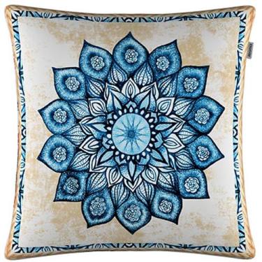 Imagem de Capa de Almofada Veludo Mescla Mandala 50x50cm - Adomes