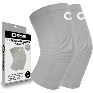 Imagem de Compressão crucial da joelheira para dor no joelho (1 par)