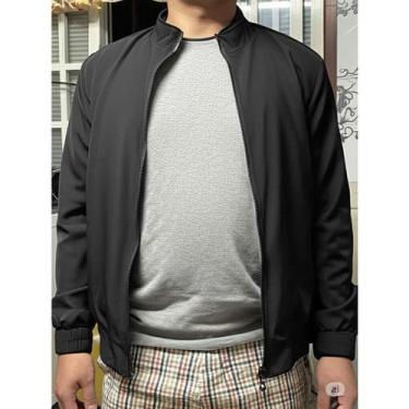 Imagem de Jaqueta Casaco Forrado com Pelo Felpudo e Capuz  Estilo Inverno Casual