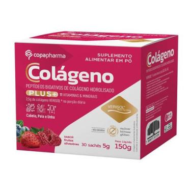 Imagem de Colágeno Verisol vitaminas minerais 30x5g Frutas Silvestres - Copaphar