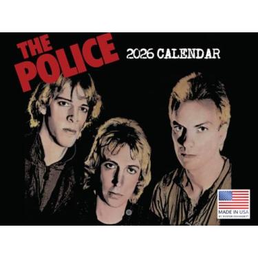 Imagem de The Police Official Calendar 2026 Mensal Wall Rock Roll Music Band