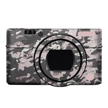 Imagem de Adesivo para o corpo da câmera película protetora acessórios para Sony RX100 V RX100 IV Vinyl Wrap Decalques RX100M4 RX100M5 RX100M5A (Camuflagem de campo)