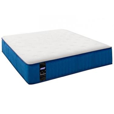 Imagem de Colchão Queen Gazin de Mola 33x158x198cm Nevasca, Queen