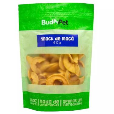 Imagem de Budopet Snack De Maçã Petisco Natural Para Cães E Gatos 60G