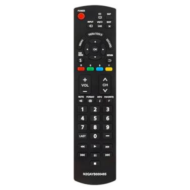 Imagem de Novo controle remoto substituído N2QAYB000485 para Panasonic TV TC-P50U2 TC-P50X2 TC-P54S2 TC-P58S2 TC-P65S2 TH-32LRU20 TH-37LRU20 TH-42LRU20 TC-42PX34TH-32LRH30U TH-32LRU30 TH-42LRU50 TH-37LRU50