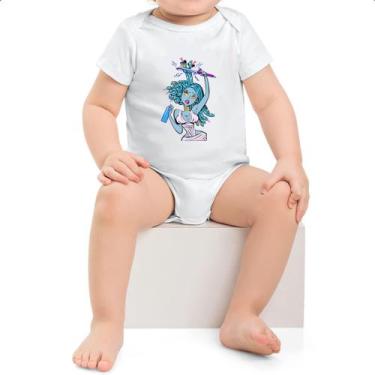 Imagem de Body infantil Medusa fazendo Chapinha - Alearts, P