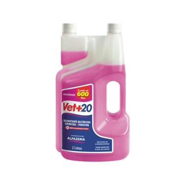 Imagem de Desinfetante Vet+20 Concentrado Bactericida Alfazema - 2 L