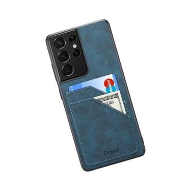 Imagem de Capa De Telefone De Couro Luxuosa Para Samsung S25 S24 Ultra plus S23 