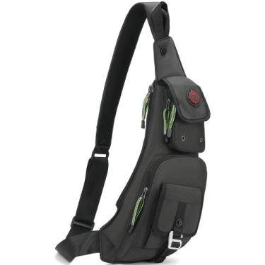 Imagem de Sling Bag NICGID Chest, mochila de ombro, tiracolo, nylon