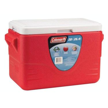 Imagem de Caixa Termica Cooler  26,5 Litros Vermelho Coleman