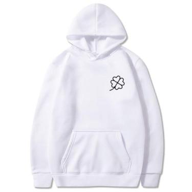 Imagem de Blusa Moletom Trevo De Quatro Folhas Tumblr  Unissex. JDK429 - JOHN CA