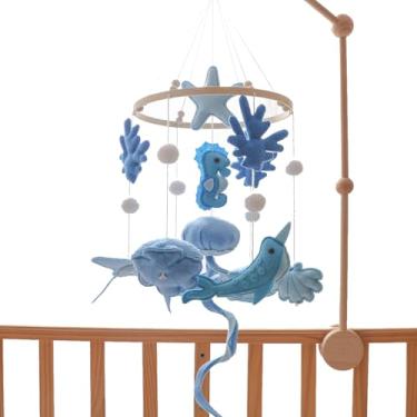 Imagem de Móbile Para Berço Menino | Móbile Artesanal Para Berço,Auxílio Para Dormir Tema Pendurado Para Crianças Meninos Meninas Decoração Quarto Bebé Tetos