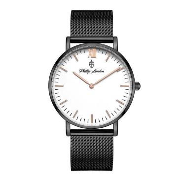 Imagem de Relógio Masculino Greenwich Mesh White Black 40mm