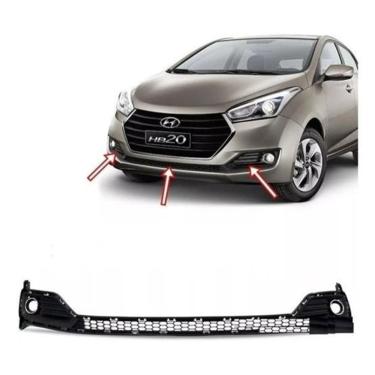 Imagem de Grade Completa Farol Milha Hb20 Com Furo