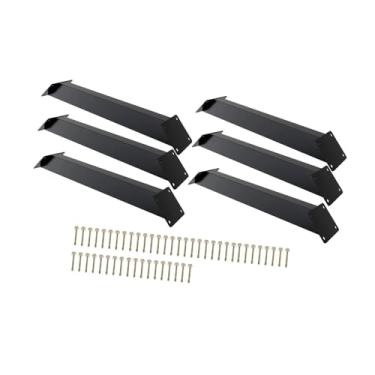 Imagem de Bothyi Suporte de ângulo de 45 graus Suporte de canto Junta interna Fácil instalação Conector resistente para vigas Casas na árvore, Style B