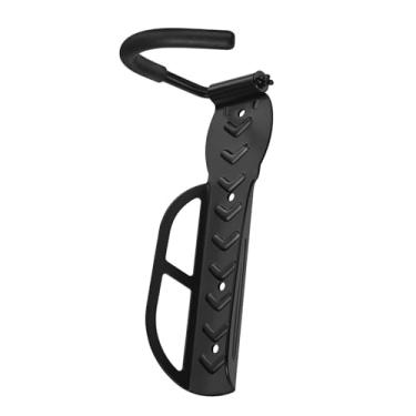 Imagem de Flexzion Suporte de parede para garagem, suporte de parede (1 pacote) – Suporte vertical de armazenamento montado na parede com parafusos – Ganchos de bicicleta facilmente pendurados/destacáveis para