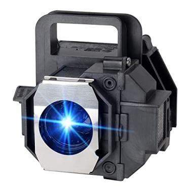 Imagem de V13H010L49 para Epson-elp lp49 PowerLite Home Cinema 8350 /PowerLite Home Cinema 8700UB 8500UB, H373A H336A, PowerLite PC 9700UB 9500UB 9350 9100 Lâmpada de substituição para projetor com caixa