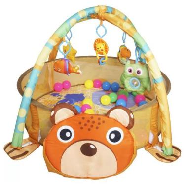 Imagem de Tapete Infantil Atividades 3x1 c/ Piscina de Bolinhas Importway