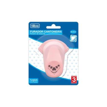 Imagem de Furador Cantoneira Coração Tilibra