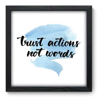Imagem de Quadro Decorativo - Trust - 33cm x 33cm - 048qdrp - Allodi