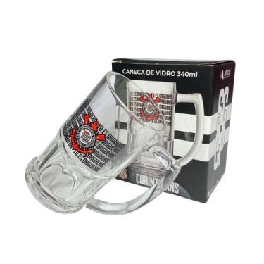 Imagem de Copo Com Alça Personalizada Times - Escudos - Allmix, Corinthians