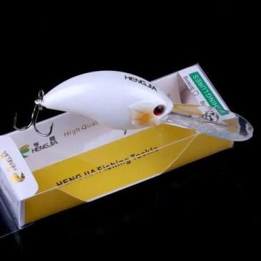 Imagem de Isca De Pesca HENGJIA 13G 9CM Rock Crankbait Minnow Com Ganchos Triplo