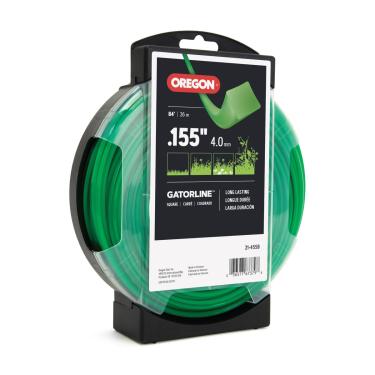 Imagem de Oregon Linha quadrada de aparador de ervas daninhas/fio Gatorline, 0,39 cm por 84 FT