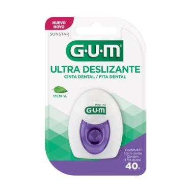 Imagem de Fita Dental Sunstar Gum Ultra Deslizante Menta 40 Metros