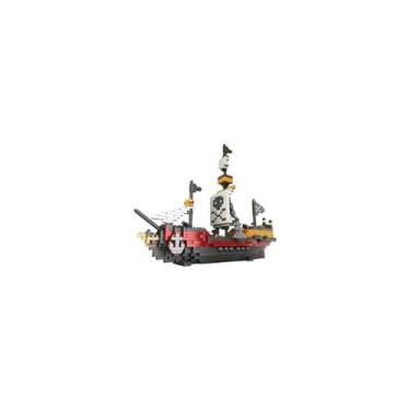Imagem de Conjunto de construção 3D Pirate Ship 780 peças com instruções - Light