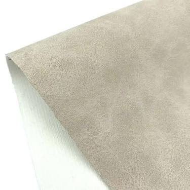 Imagem de 1 Peça De Tecido PU Fosco De Camurça Sintética - À Prova D'água, Durável Com Textura Transparente, 0,8 Mm De Espessura - Suporte De Feltro Macio Para Roupas Artesanais DIY(Beige,20cmx15cm)