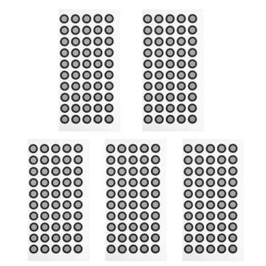 Imagem de SAFIGLE 5 Folhas de Filme Refletivo para Scanner 3d, Pontos de Marcação, Pontos de Referência para Rastreamento Preciso Em Aplicações de Digitalização 3d