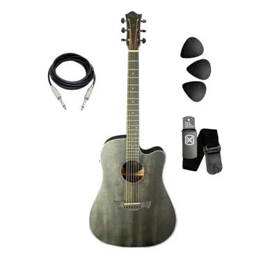 Imagem de Violão Tagima Tbw-200 Bk Folk Cutaway Aço