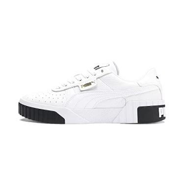 Imagem de PUMA Tênis feminino de cano baixo, Puma branco Puma preto, 7