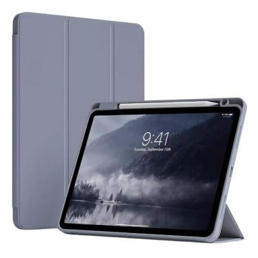 Imagem de Capa Smart Case para Ipad Air 11 (M2 M3) Encaixe Apple Pencil Lavanda 