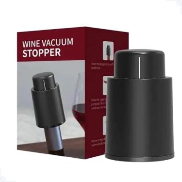 Imagem de Rolha Seladora Vácuo Para Garrafas de Vinho e Champanhe Com marcação de Data