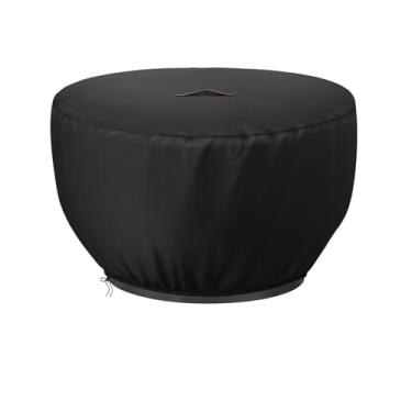 Imagem de Agustone Capa Para Fogueira Redonda Mesa De Churrasqueira A Lenha 26 Pol., À Prova D'Água, Áreas Externas - 27 Pol. Dx 16