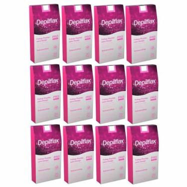 Imagem de Kit Depilflax Folhas Prontas para Design 12 cx 20 folhas