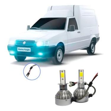 Imagem de Lâmpada Led Fiat Fiorino 1990 - 2013 H3 V10 - Efeito Xênon Led Branco 