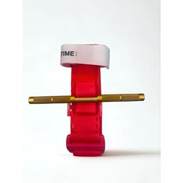 Imagem de Torniquete Tático Haste de Metal S.O.S Pediatria Med, Preto e Vermelho