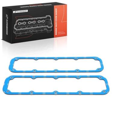 Imagem de A-Premium Conjunto de juntas da tampa da válvula do motor compatível com Jeep Grand Cherokee 1993-1998, Grand Wagoneer 1993 e Dodge Ram 1500 Van 2500 3500, Ramcharger, B150, B250, B350, B1500, B2500