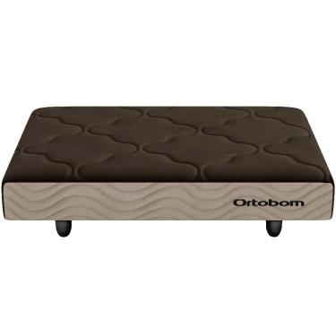 Imagem de Mini Base Para Pet Em Poliéster Camurça Bege 13x100x80cm - 1050393821 - Ortobom Mini Base Pet Camurça Bege 13x100x80